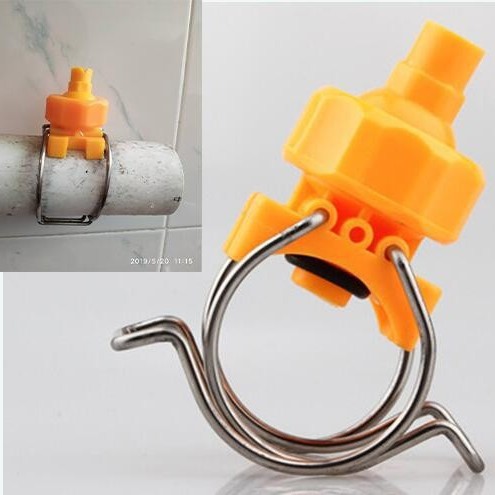 三河市涂装前处理清洗喷嘴  喷淋冲洗喷头  夹扣喷头