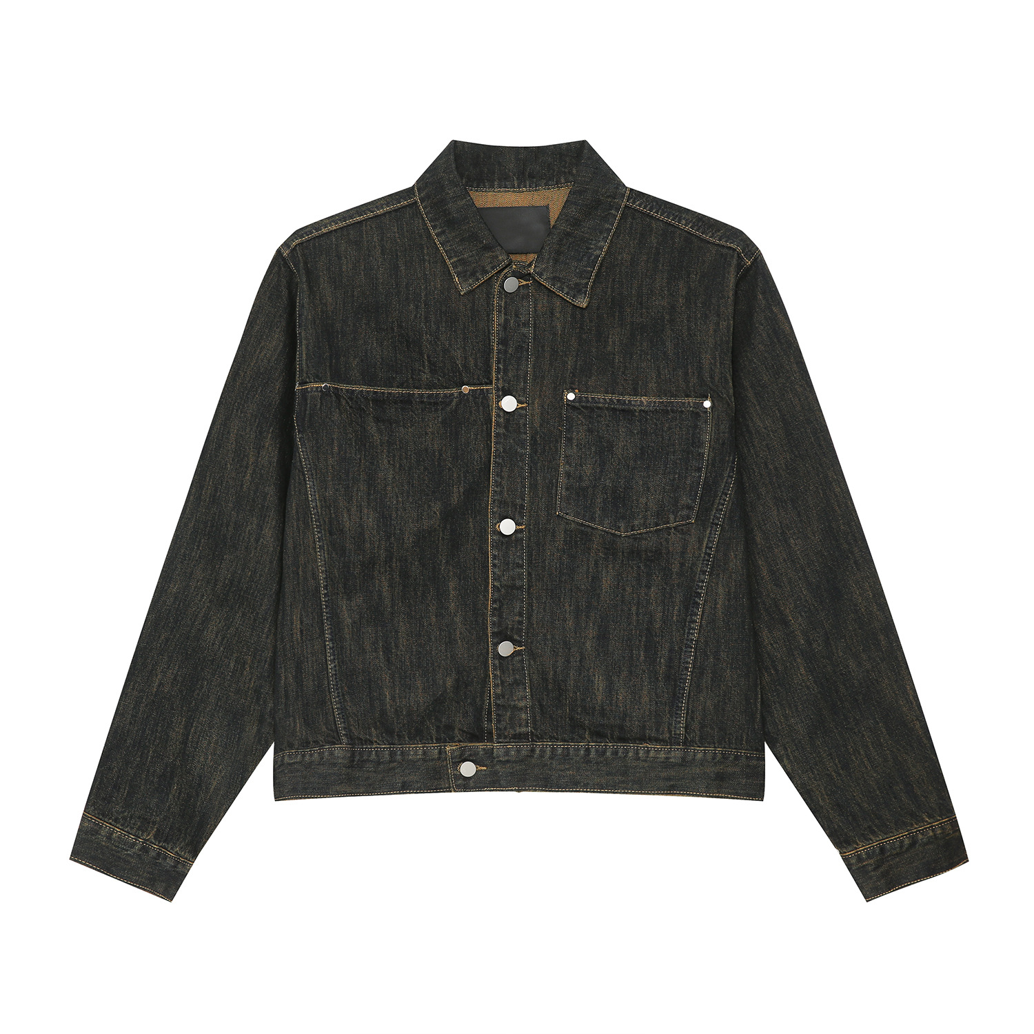 Top amarillo vintage