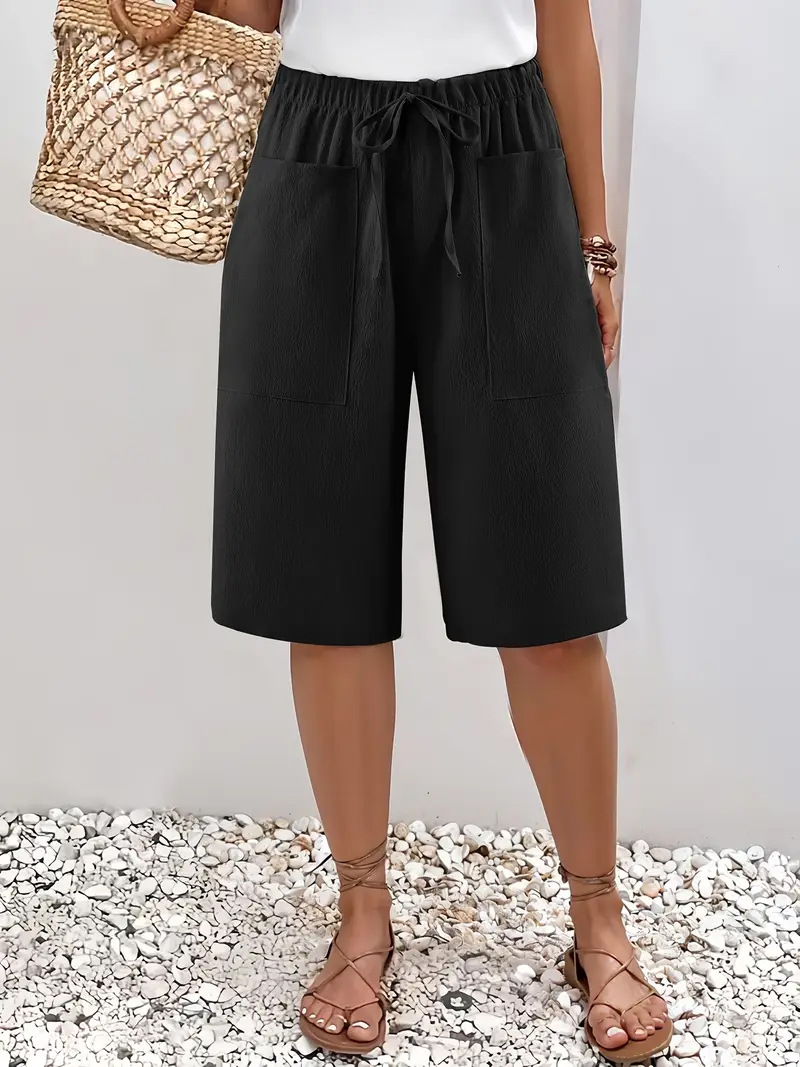 summer solid shorts