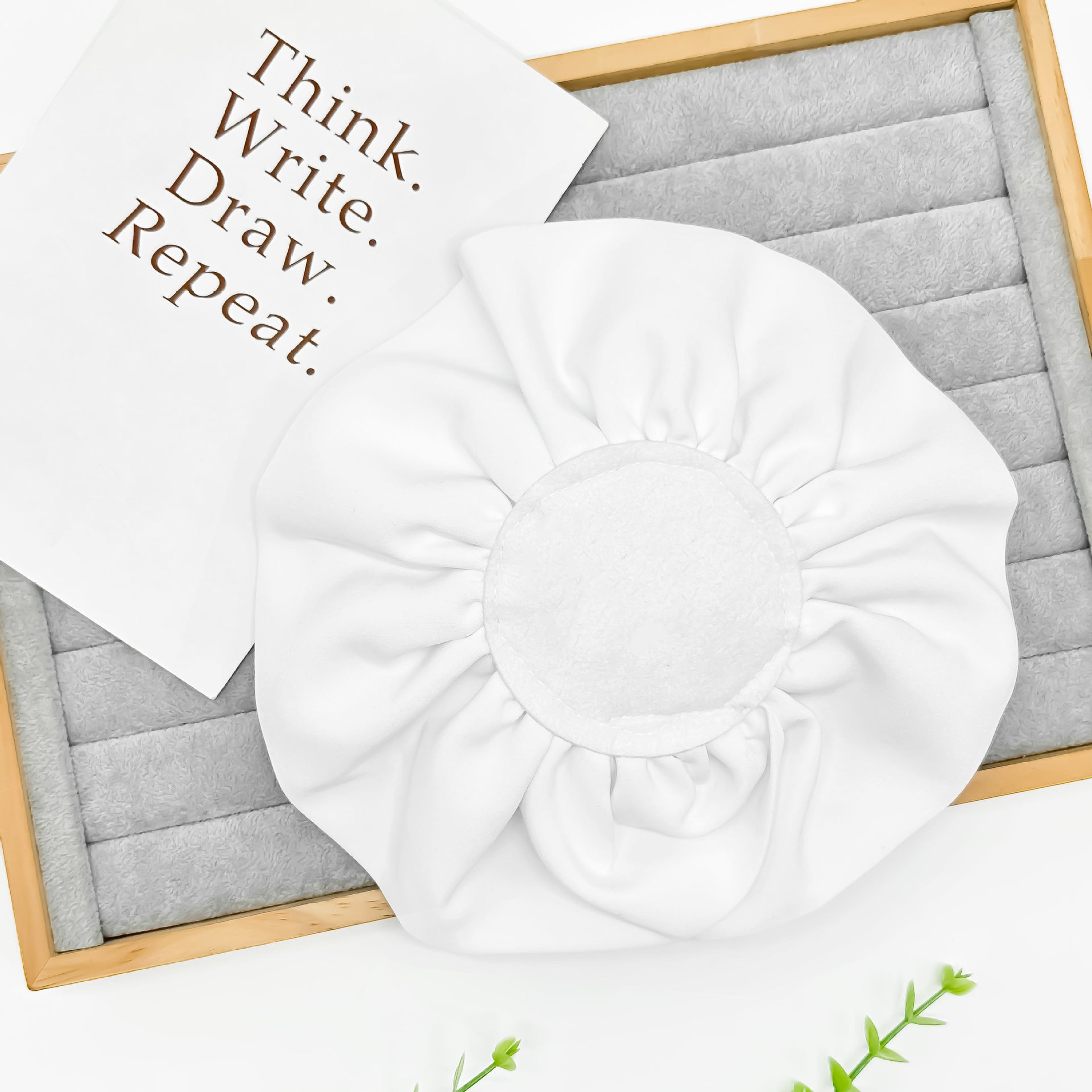 Tejido a mano transfronterizo de Europa y Estados Unidos irregular ropa de flores grandes vestidos toques de cabello accesorios de decoración de bolsas image 4