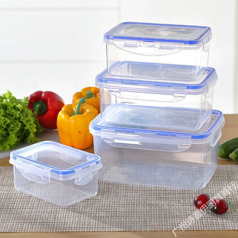 Пластиковый ланч-бокс для коммерческого использования, rectangular storage box