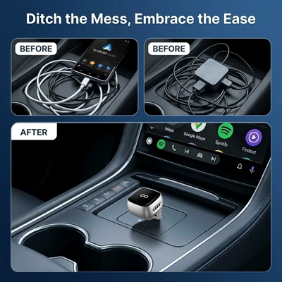 system box, Simsiz CarPlay və Android Auto