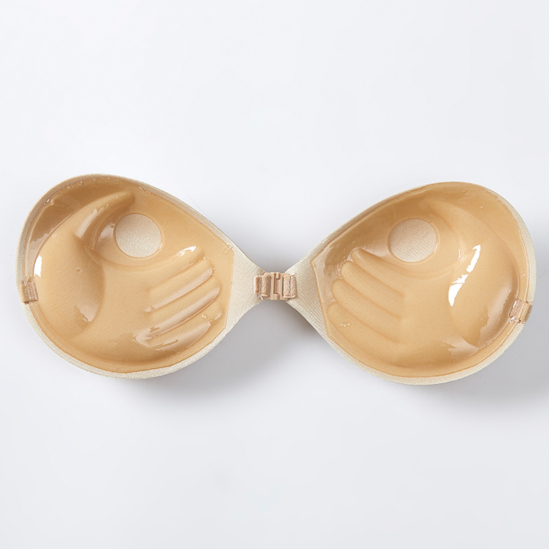 P29 de silicona biológica antideslizante sujetador invisible boda femenina cómodo pecho invisible pegatinas venta al por mayor soporte superior nupcial pegatinas en el pecho
