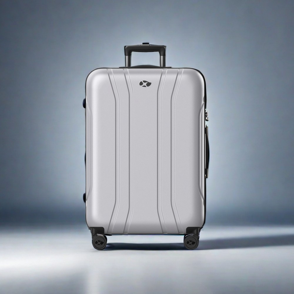 Vali kéo nhựa PC bánh xe vạn năng có khóa mật khẩu, size cabin 20 inch — Cao cấp