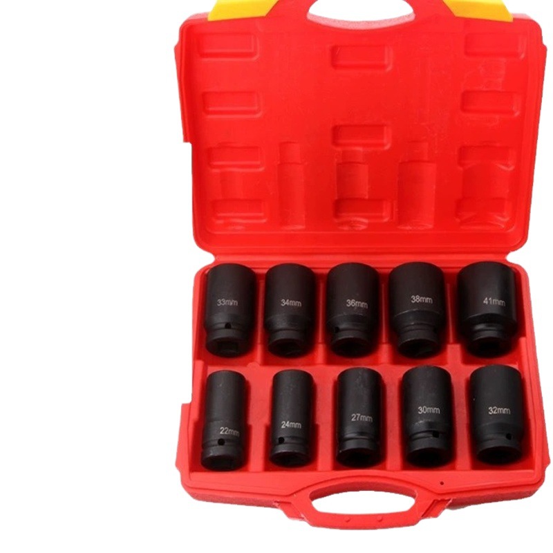 3/4-inch resistente manga neumática 10 piezas pistola de aire traje de manga neumática herramienta de combinación