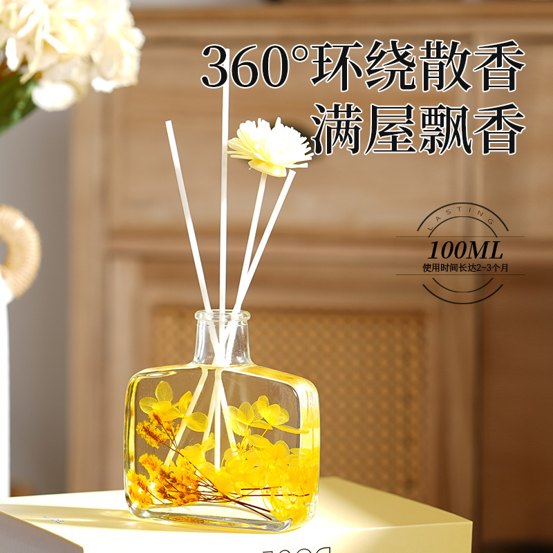花香液体香薰植物萃取客厅家用室内持久清新空气高级感摆件装饰|undefined