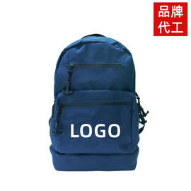 定制加厚绗缝防水野餐背包两用便携露营地垫户外出行双肩收纳背包
