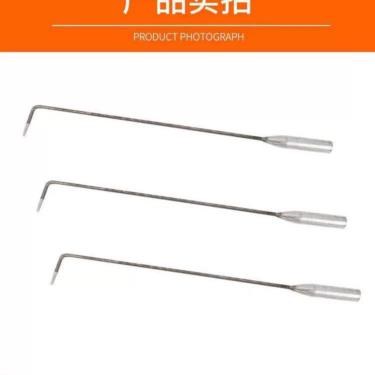 Сельскохозяйственные инструменты бытовой крюк угольная плита чистая сталь угольный крюк пожарный крюк 40 длинный 50 длинный 60 длинный ручной Кованый пожарный крюк