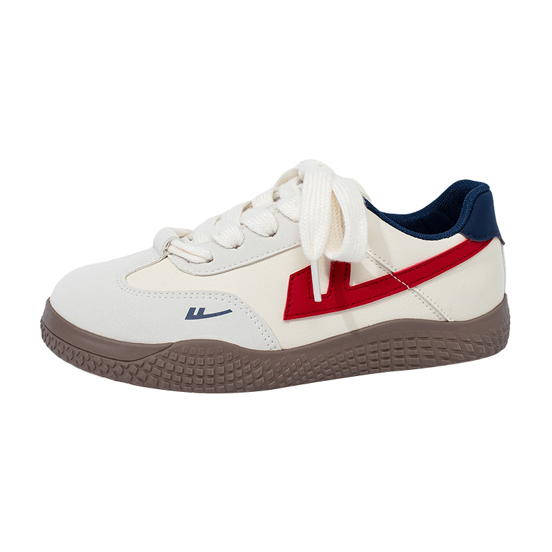 Zapatos de entrenamiento alemán estilo universitario amarillo jengibre zapatos casuales de suela suave para estudiantes nuevos zapatos bajos de todo fósforo para mujeres