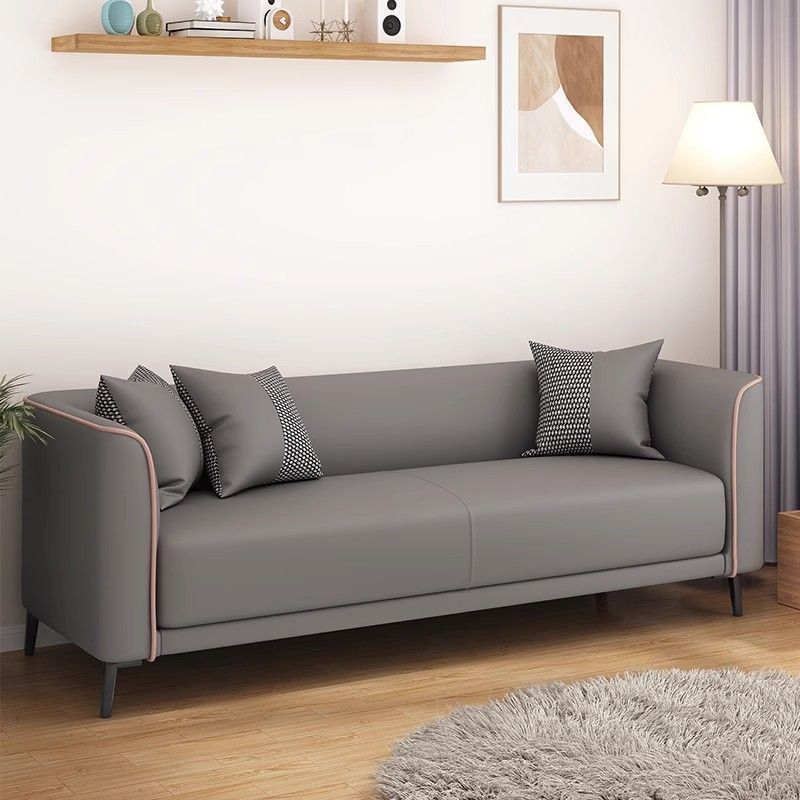 Sofa Living Room Simple Modern Fabric Sofa Small Apartment Rental Apartment Bedroom B&B Double or Three Person Small Sofa