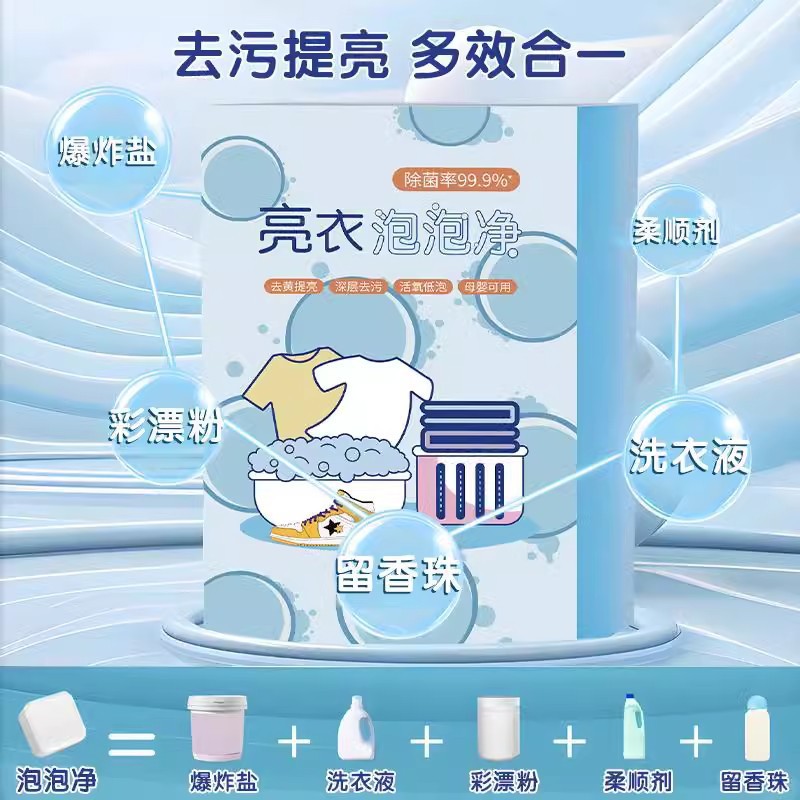Sal de Oxígeno Activo para Ropa Multiuso Blanqueador y Desmanchador para Lavado image 1