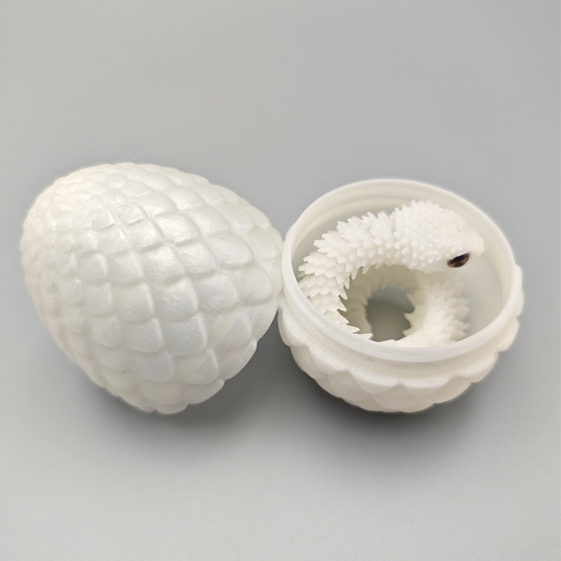 爆金3Dプリント玩具蛇卵セットマムシ振り子柔軟手作りプレゼントカラー装飾アイデア潮遊び|undefined