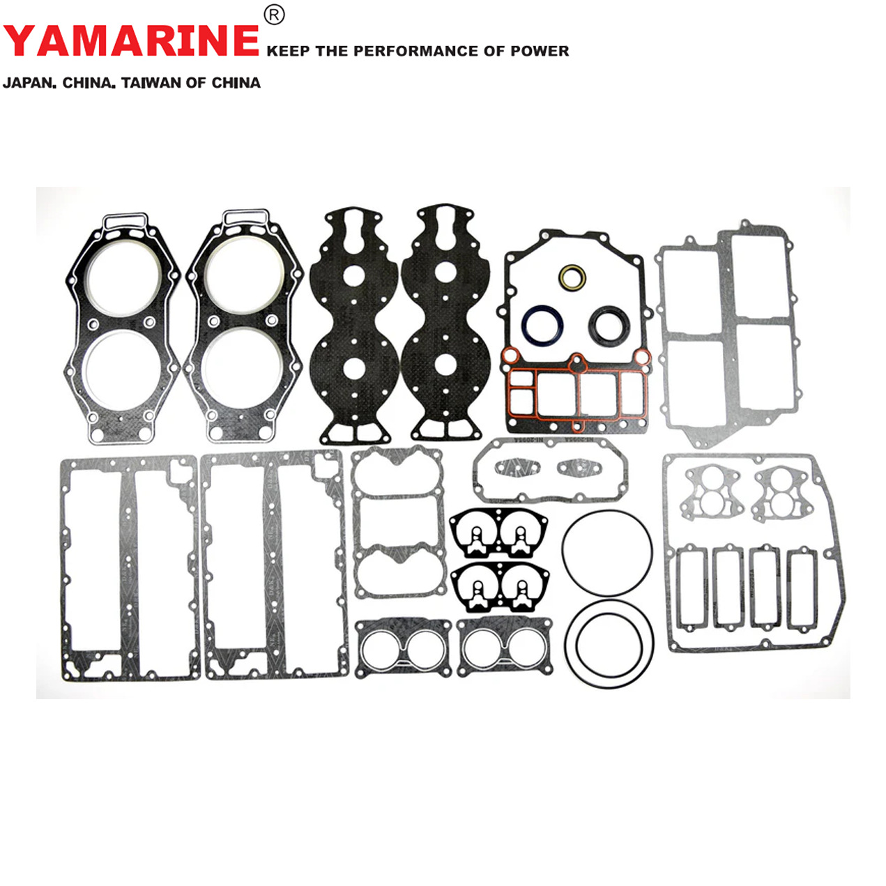 115/130/140马力2冲 雅马哈船舷外机垫片总成YAMAHA 6E5-W0001-02