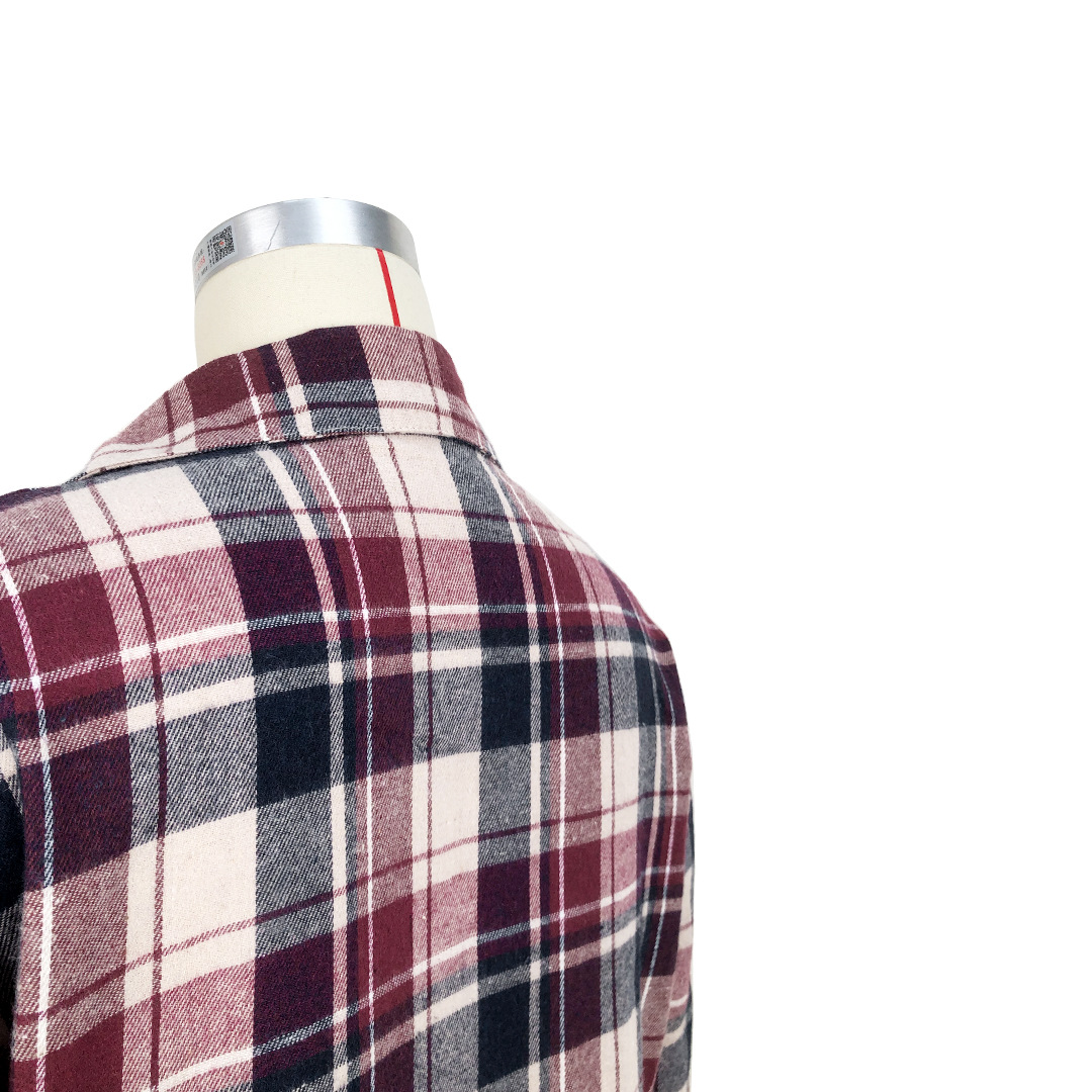 Women Clothing Comfortable Cotton Plaid Coat Shirt Dress 27 Women Clothing Comfortable Cotton Plaid Coat Shirt Dress