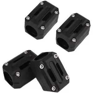 Universal motosiklet 22/25/28mm düşməyə qarşı rezin bamper, toqquşma əleyhinə blok