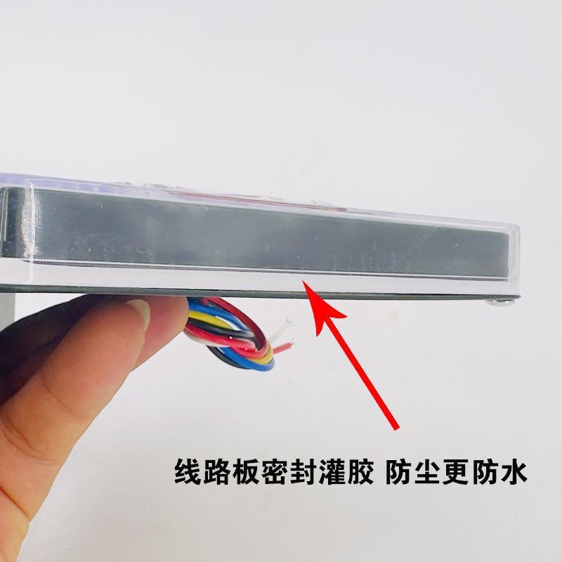 New Model Truck 12V24V Universal Triangular Colorful Flashing Light, Super Bright Waterproof Driving and Reversing Anti-Fog Light