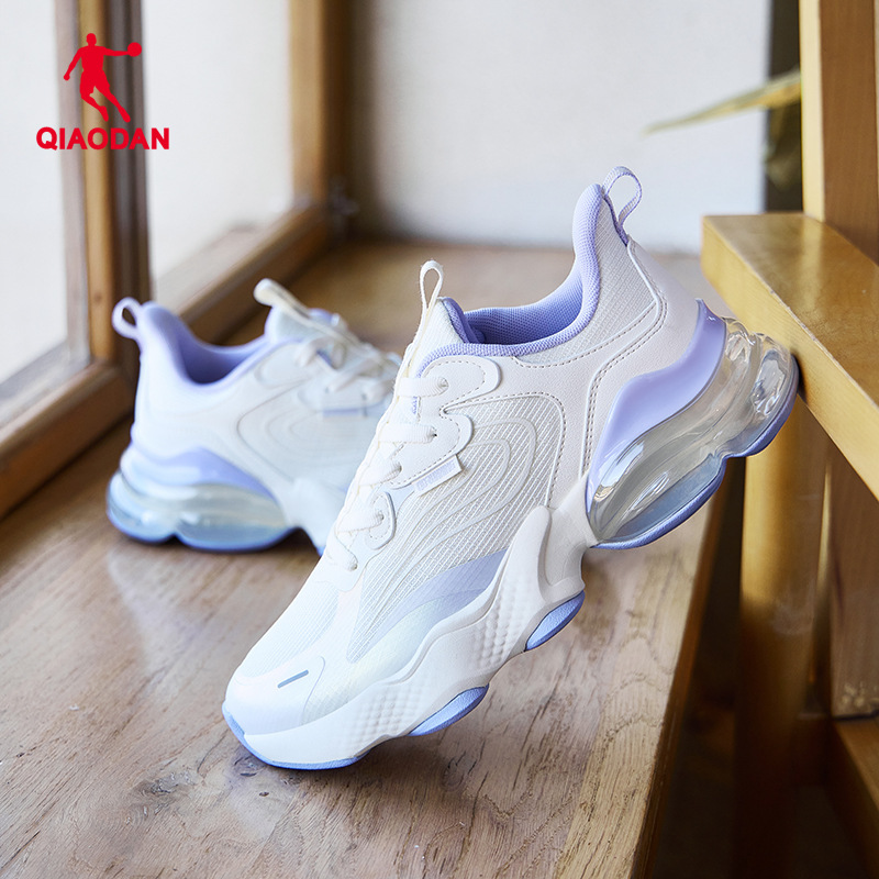 Beiming | Jordan Sports Shoes Running Shoes Women's Shoes 2026 Autumn and Winter New Lightweight Thick-Soled Shock-Absorbing Rebound Air-Cushion Shoes