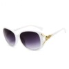 Fashionable sunglasses, trend glasses, flowered