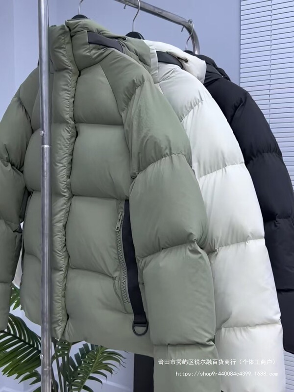Big Goose down Jacket Black Label Parka 2602 Nana Same Style Men's and Women's Goose Junction 3m Reflective