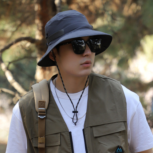 Large Head Size Fat Man Large Number Fishing Hat Hiking Casual Travel Sun Hat Men Summer Bucket Hat Quick Dry Thin