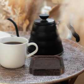 杯垫茶道功夫茶具配件茶盘茶托底托茶杯垫托茶桌黑檀实木隔热垫