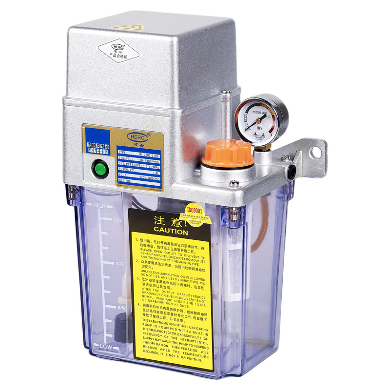 HL-2202-210X-J河谷HERG润滑泵HL-2202-1010XJ注油机HL-2202-410X