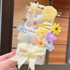 Children's hairgrip, hairpins, cute fruit crab pin, hair accessory, western style, no hair damage