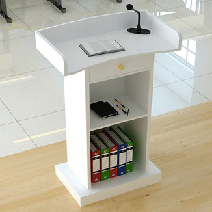 Podium Training Podium Lecture Table School Emcee Desk Church Wooden Podium Teaching Teacher Office Reception Desk