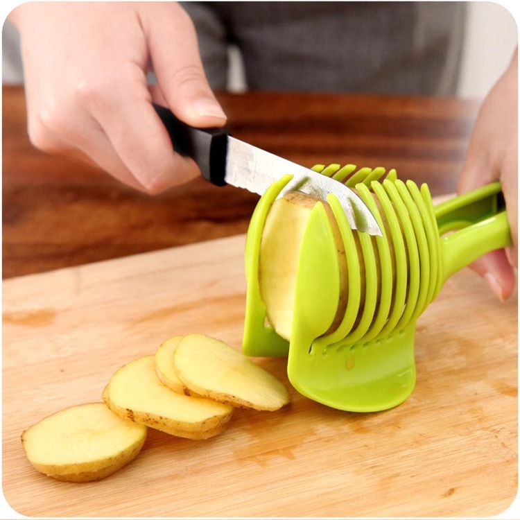 Lemon Slicer Multi-functional Fruit Divider with Handle Tomato Tomato Slicer Home Lemon Cutting Tool