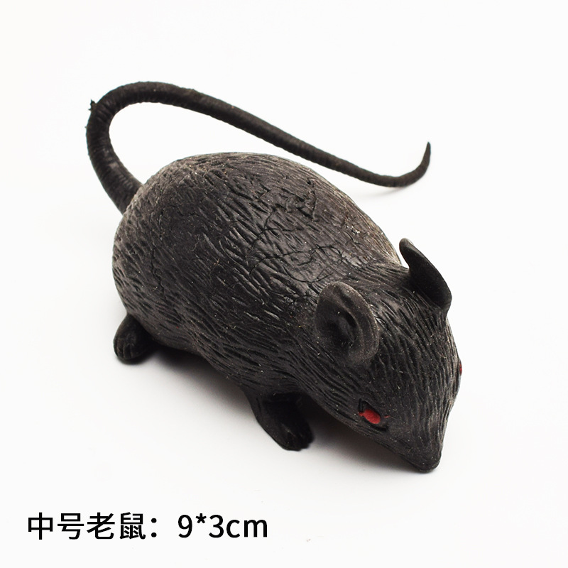 Tricky Cross-border Halloween Scary Simulation Mouse Terror Parodia Mini Little Mouse Ghost Festival Party Tricky Toys