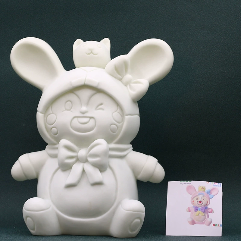 DIY Paintable Doll (Plastic) — Unpainted White Embryo, Multiple Characters, 16–26 cm