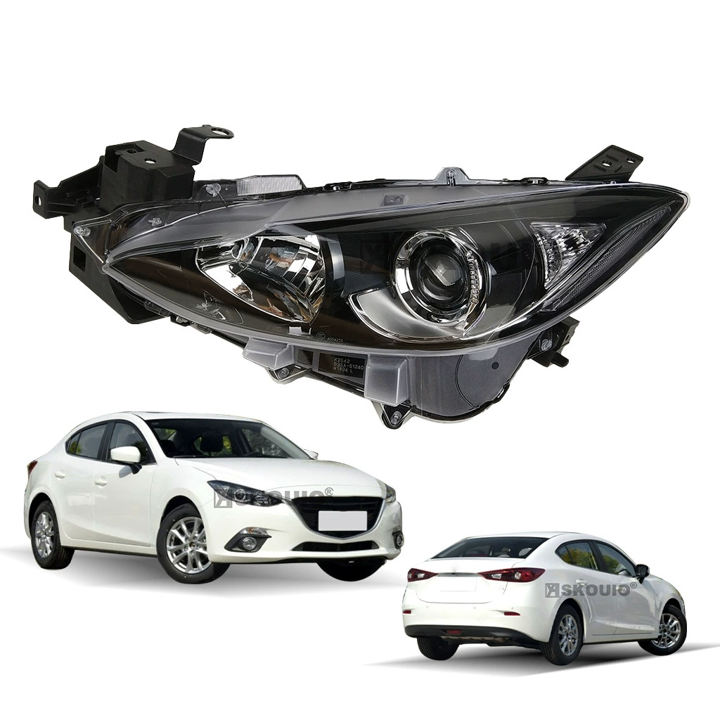 Подходит для фар Mazda Angkesela 2014-2016, сборка передних фар, переднее освещение.
