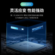 ����ailfond˫AMD7K62 48����96�̰߳˿�4090 24G�Կ�GPU����ʽAI