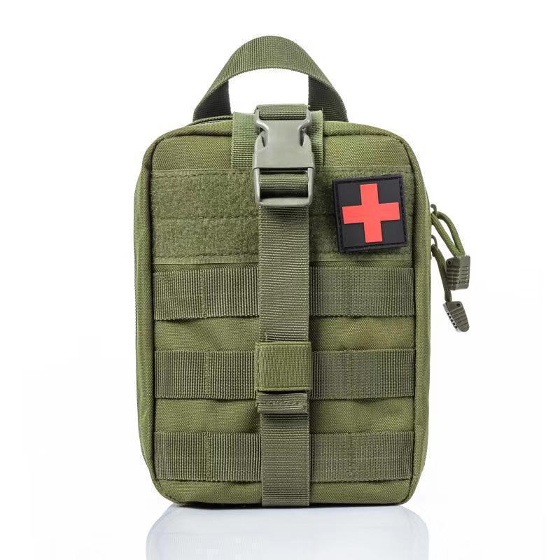Paquete médico táctico para acampar, paquete de accesorios, bolsa de accesorios, bolsa de bolsillo táctica, bolsa multifunción de camuflaje, bolsa de salvavidas de montañismo al aire libre