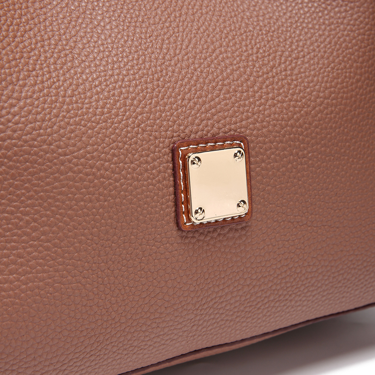 Retro Pebble Lychee Particle Texture Single Shoulder Mother-in-law Women's Bag Large Capacity_voghion.com