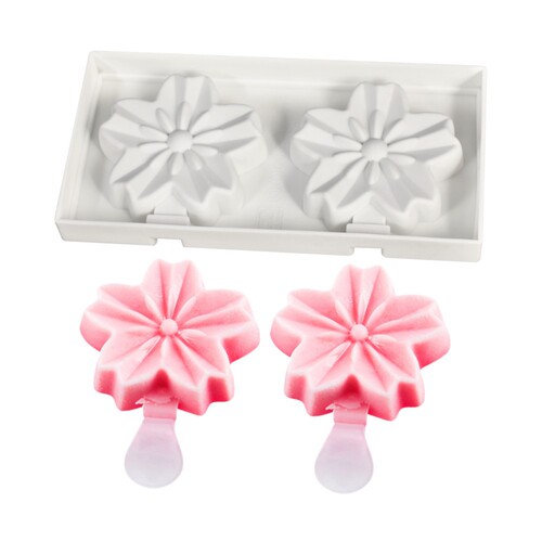 Factory direct sales diy silicone ice cream mold, four popsicle ice cream molds, three popsicle molds with lids