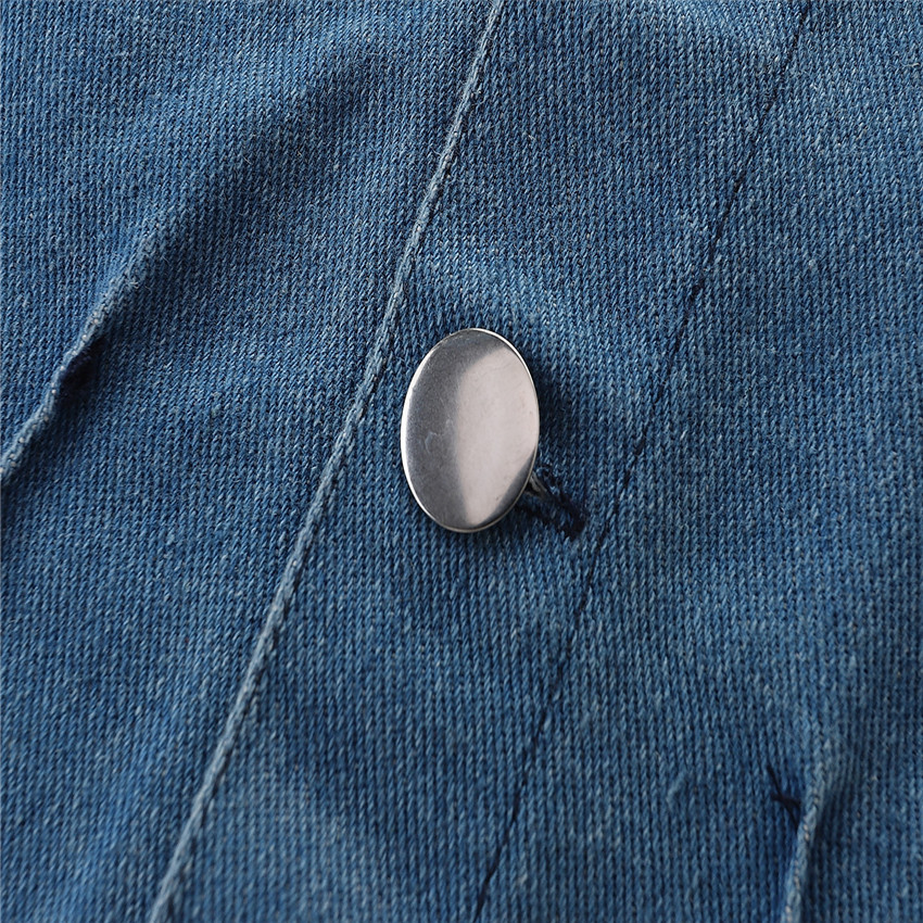 Babykleidung Mädchenanzug kleine und mittlere Kinderkleidung One-Shoulder-Jeansoberteil kurze Culottes zweiteiliges Set_voghion.com