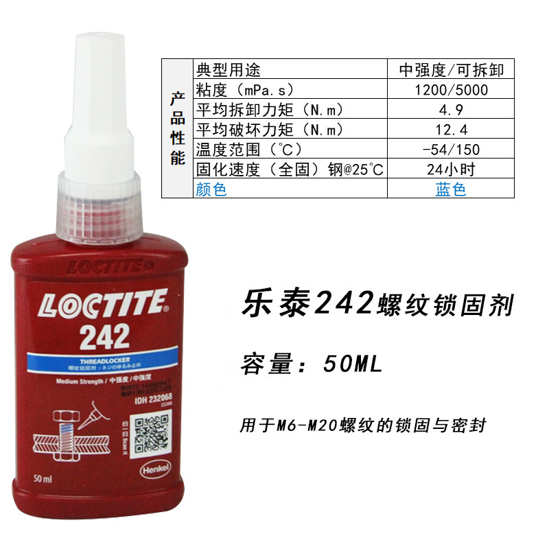 乐泰222 242 243 262 263 271 272 277 290螺纹锁固剂厌氧胶水-阿里巴巴