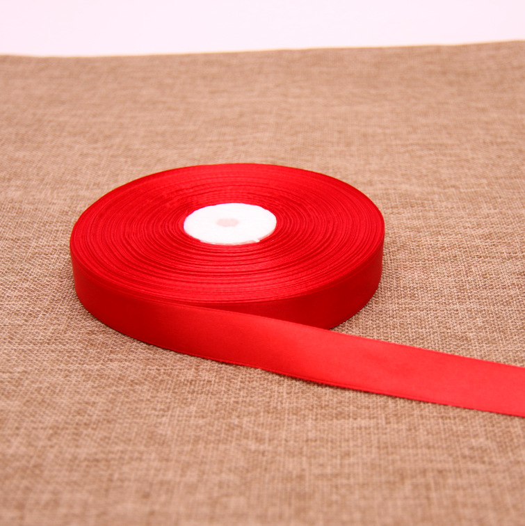 Cintas rojas de seda, cinta de cinta roja, cinta de boda, cinta de cinta