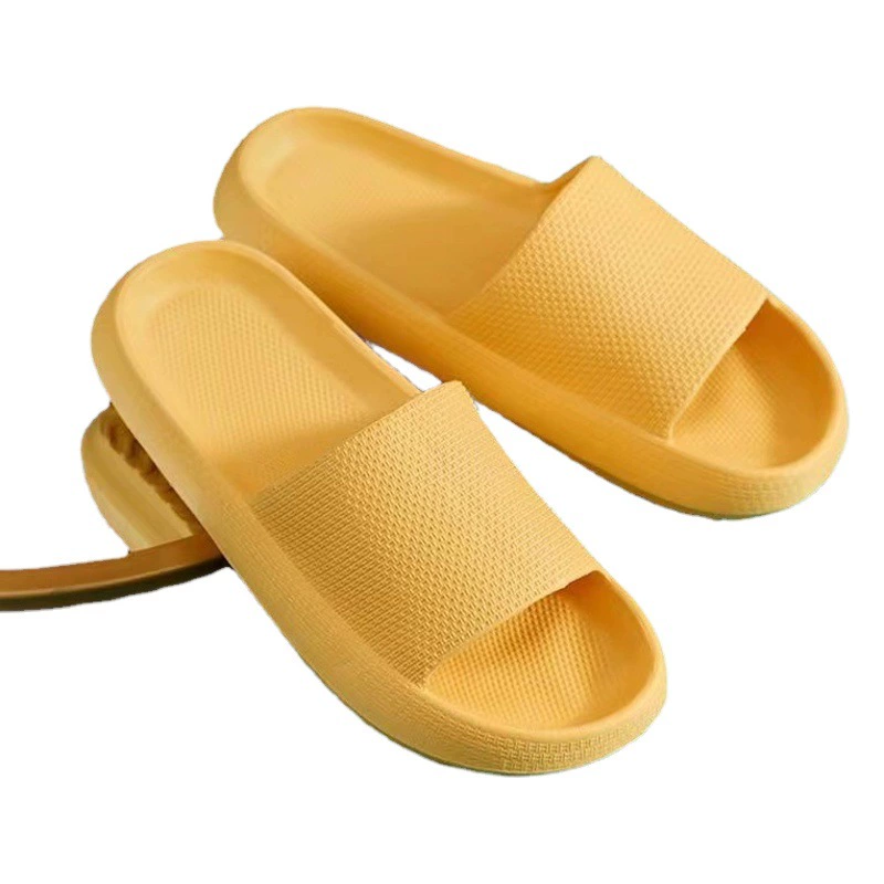 4CM тапочка фекалии женские летние домашние мужские пары ванная комната толстая подошва холодные тапочки бытовая нескользящая крытая оптовая продажа
