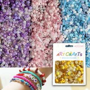 Стеклянный бисер 3/6×2 мм для DIY-украшений