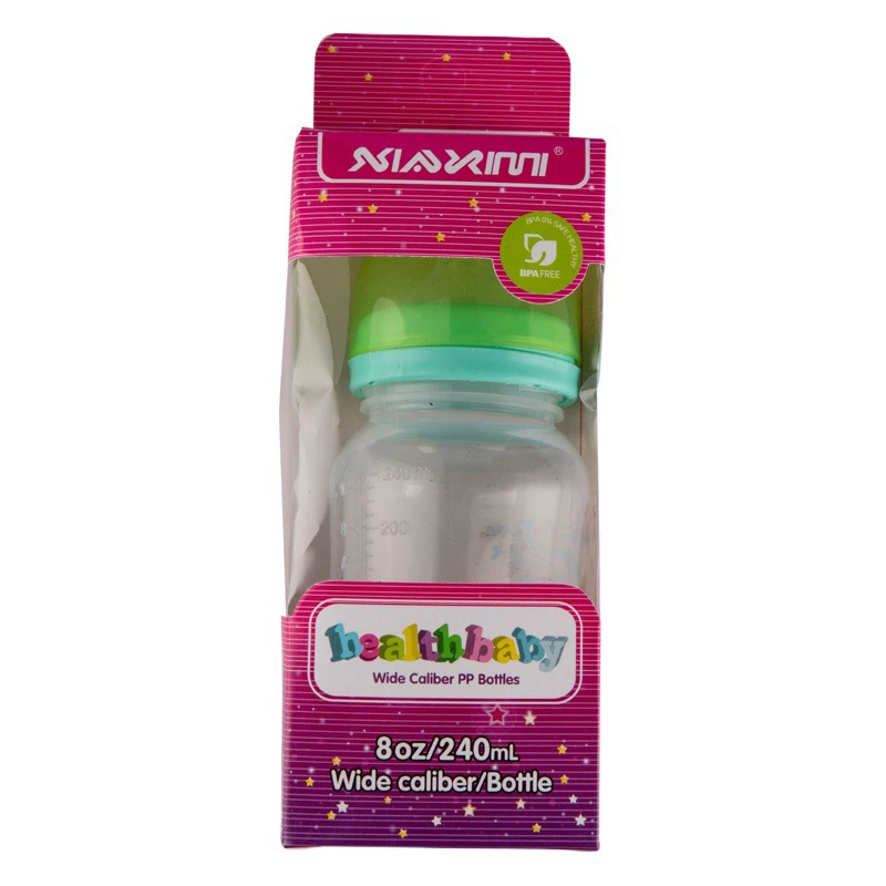 Внешняя торговля PP бутылка широкий рот ребенок специальный анти-метеоризм бутылка 240 мл мать и Детские принадлежности производителей оптом