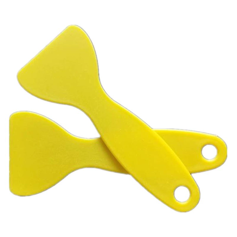 Автомобильный скребок для пленки для мобильного телефона желтый пластиковый скребок для ремонта стен паста тыквы пластиковый скребок