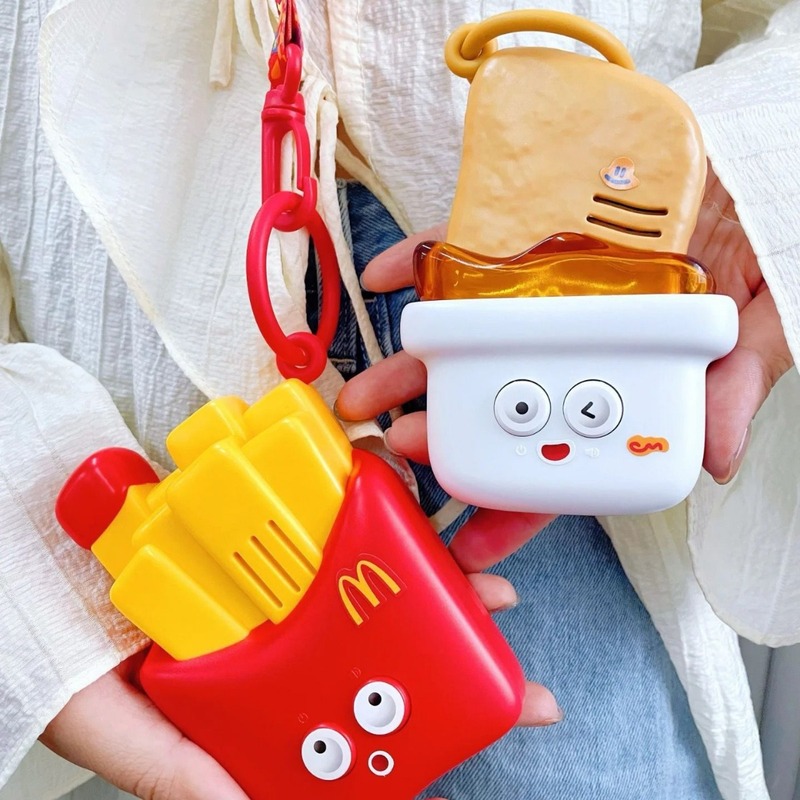 本物のスポットマクドナルドインターホンフライドポテトおもちゃ2024購入マックチキン子供用ミニインターホンホットスタイル|undefined