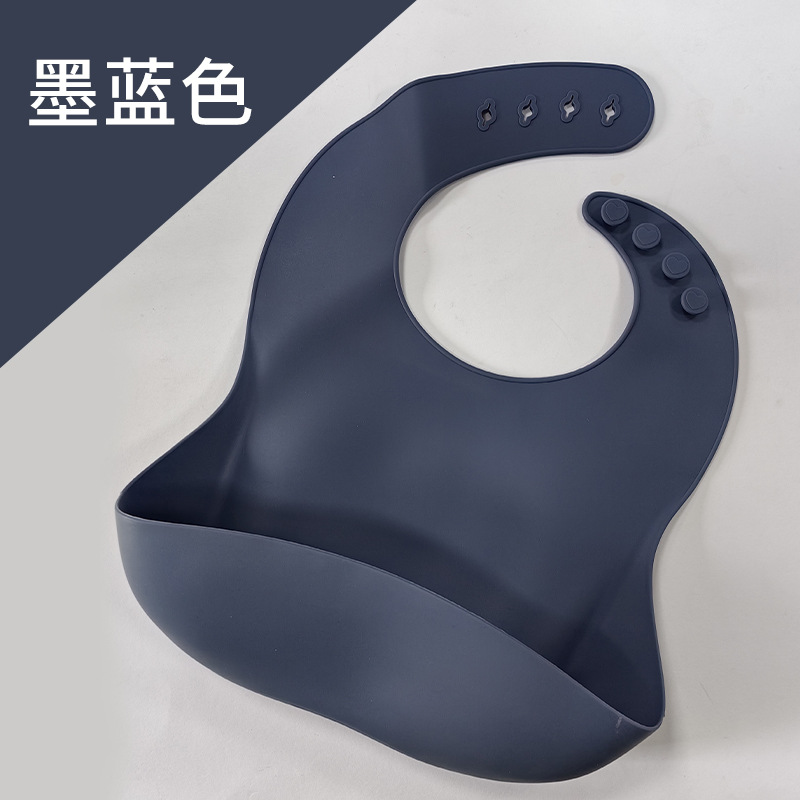 Babero impermeable 3D de silicona para bebé, diseño personalizado, fácil de limpiar, fábrica de suministro directo.