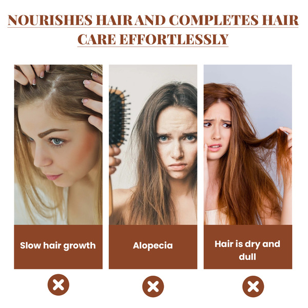 HOEGOA Batana hair care oil cares the scalp to moisturize the dry…