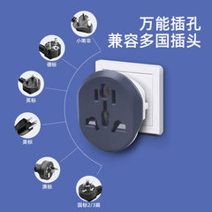 German-standard conversion plug and socket—power adapter for international travel; suitable for Germany, Europe, Bali, and South Korea.