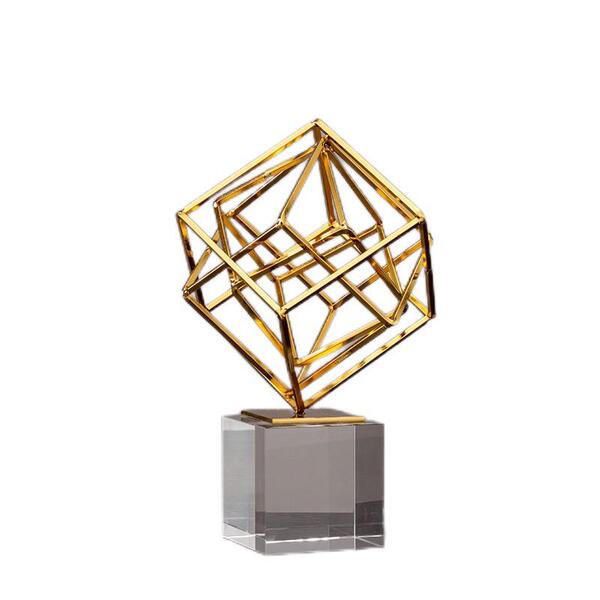 Golden geometric creative decorations for home use for living room…
