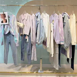 森26春款马时尚简约连衣裙毛衫裤裙外套大版型女装库存尾货外贸货