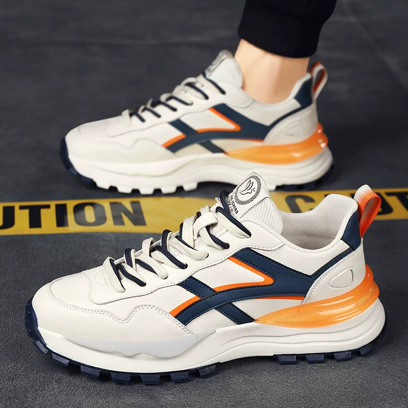 Footwear for beloved platform, trend sports universal fashionable shoes, genuine leather